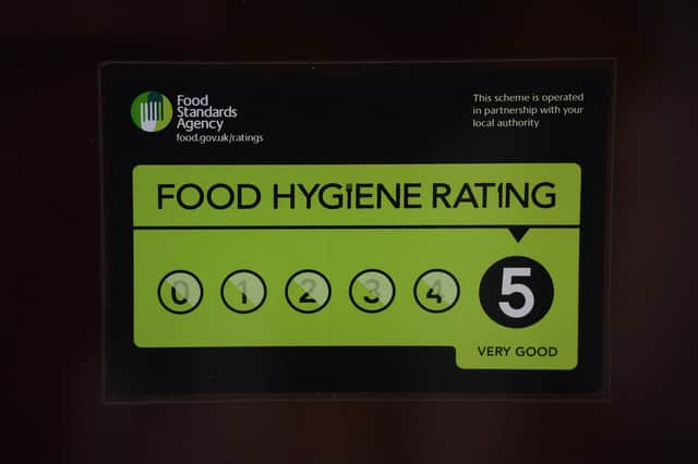 New hygiene ratings have been issued recently