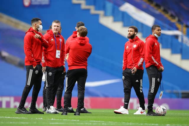 Sheffield United's players have been discussing the social media situation: David Klein/Sportimage