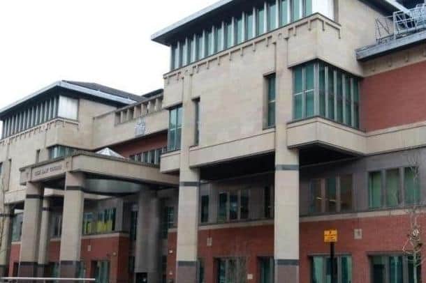 A judge at Sheffield Crown Court, pictured, has given a fraudster a suspended prison sentence so he can continue to care for his sick mother during the coronavirus pandemic.