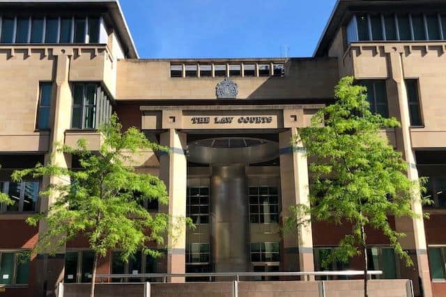 Pictured is Sheffield Crown Court.