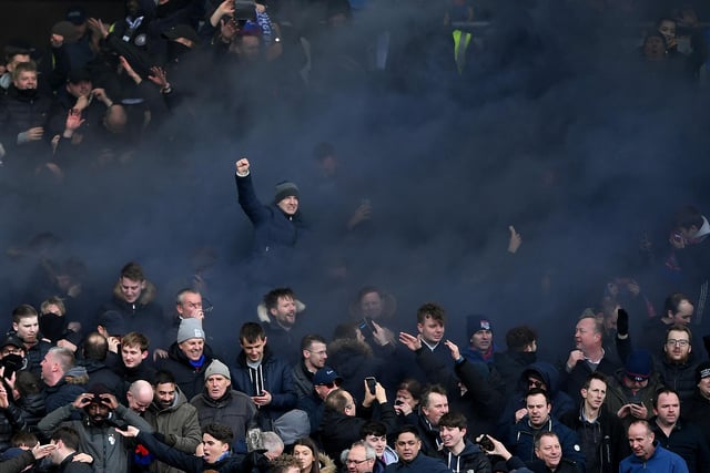 Eight people were arrested during Brighton's clash with Crystal Palace, including a woman suspected of carrying an offensive weapon. (BBC)
