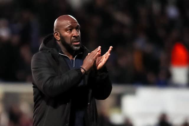 Sheffield Wednesday manager Darren Moore. Pic: Rhianna Chadwick/PA Wire.