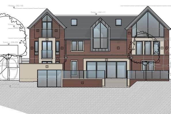 Sheffield Council has approved plans to demolish a house in a leafy suburb and build a much bigger one in its place despite objections from neighbours.