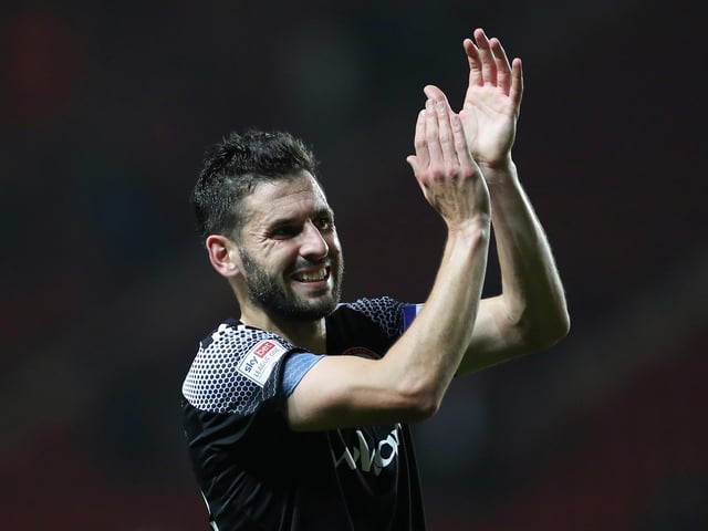 Record during the last six games played in League One.... won: one, drawn: two, lost three.
