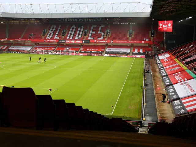 Sheffield United's Bramall Lane. (Photo by James Gill - Danehouse/Getty Images)