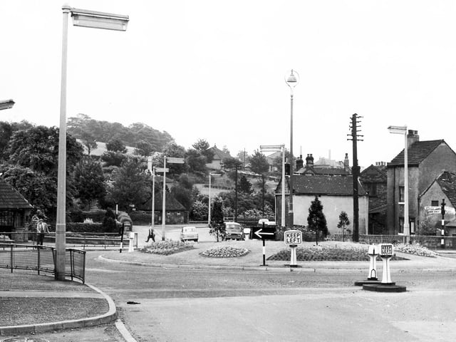 A view of Chapeltown centre, Sheffield, in 1962