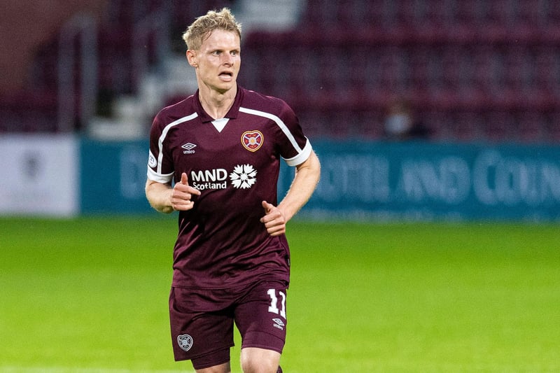 The attacker’s pace is an asset for Hearts but he wasn’t able to make the most of it. Started centrally, didn’t hold the ball or use it as was needed of the team.