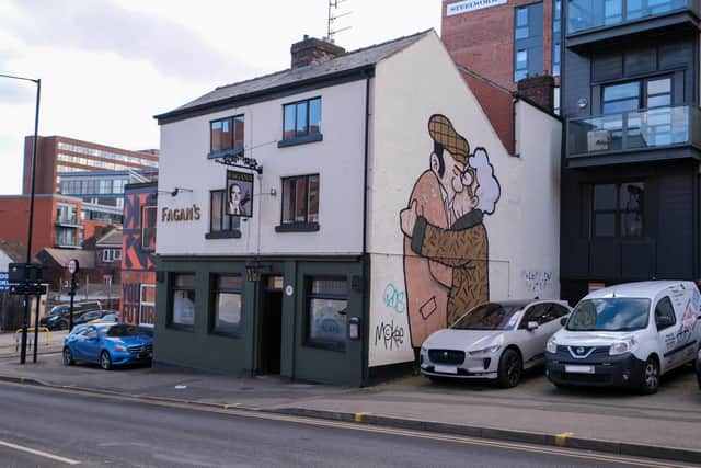 Fagan's pub in Sheffield city centre was praised by The European Bar Guide for its good food and the warm welcome awaiting visitors
