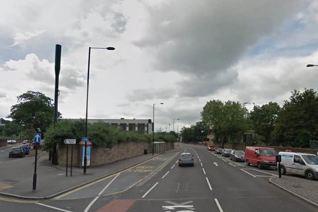 The empty plot is behind a stone wall sandwiched between Farm Road and Queens Road and Grosvenor Casino. Pic by Google.