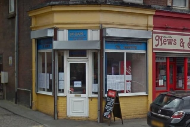 This sandwich shop - Big Baps - is on sale for 39,995. It is being marketed by Hilton Smythe, 01204 299002.
