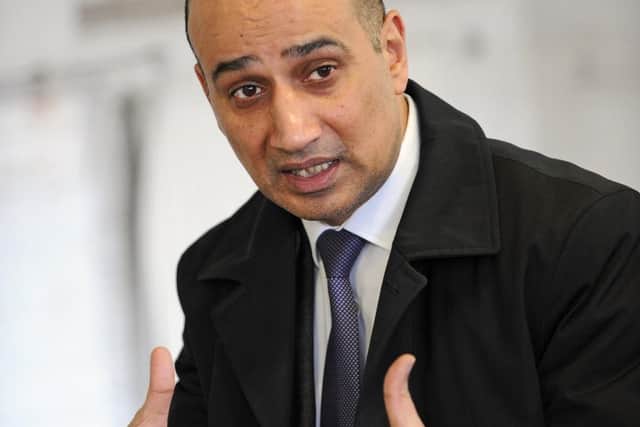 Coun Mazher Iqbal, Sheffield city council cabinet member for business and investment.