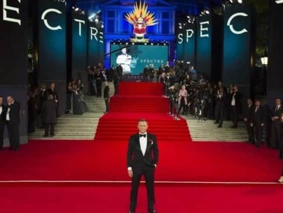 Daniel Craig at Spectre premiere