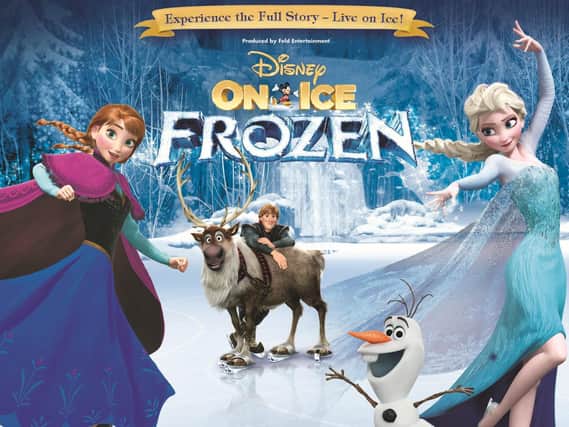 Disney On Ice spectacular Frozen at Sheffield Arena December 14 to 18, 2016.