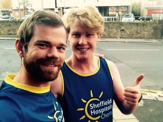 George and Tom are training for the Sheffield 10k