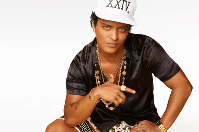 Uptown Funk star Bruno Mars