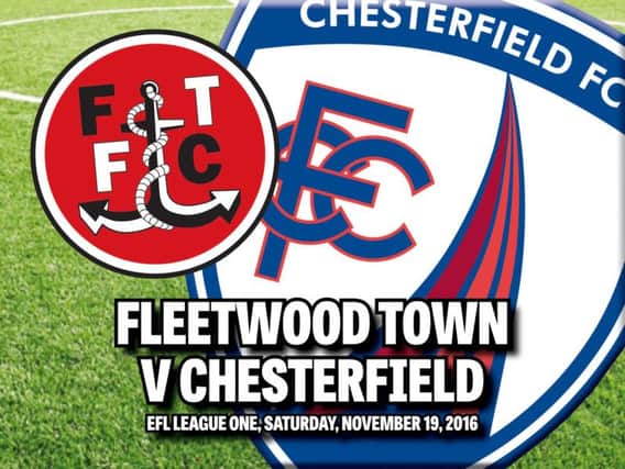 Fleetwood Town v Chesterfield