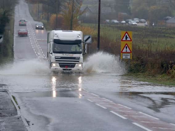 Today's downpours are affecting the whole country. Photo: Ben Birchall / PA