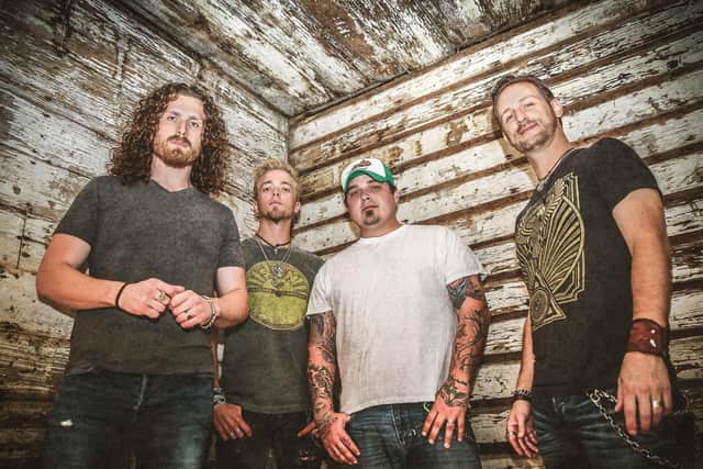 Rockers Black Stone Cherry allowed for their gig to be interrupted for the proposal.