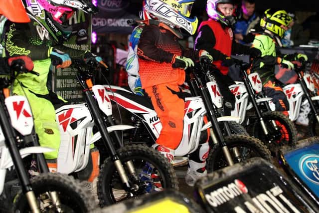 Bikers at the ready for another round of excitement at Arenacross