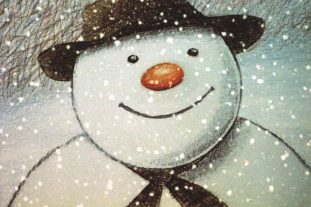 You can watch The Snowman on the big screen at Sheffield City Hall.  (Photo: Snowman Enterprises Ltd 2016).