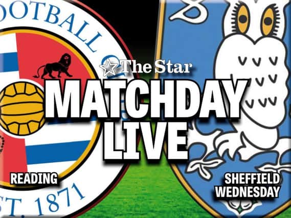 Reading v Wednesday - as it happens