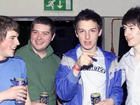 Arctic Monkeys in their early days.