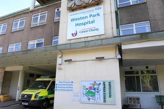 Weston Park Hospital in Sheffield