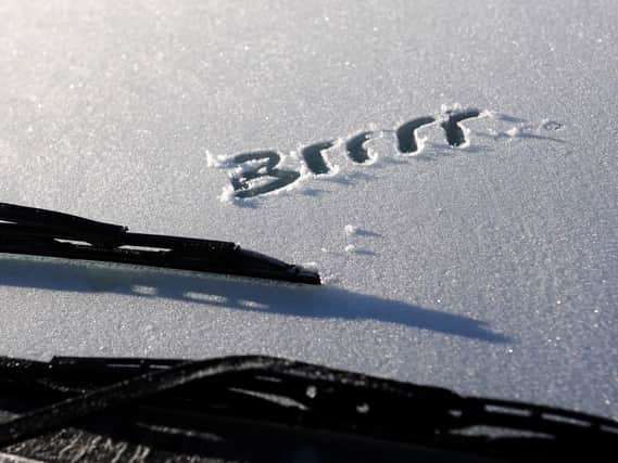 Some frosty spells are forecast this weekend