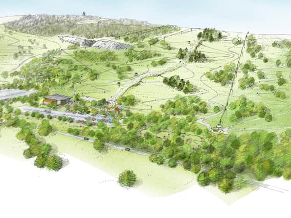 Gillespies' vision for the Sheffield ski village site.