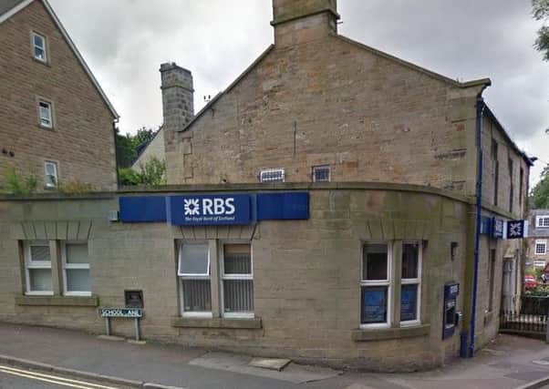 The RBS branch in Dronfield. Google Street View