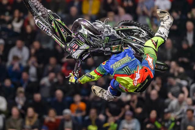 Freestyle Motocross legend Edgar Torronteras is flying in for Arenacross UK Tour, at Sheffield Arena, on Saturday, February 11, from 7pm.