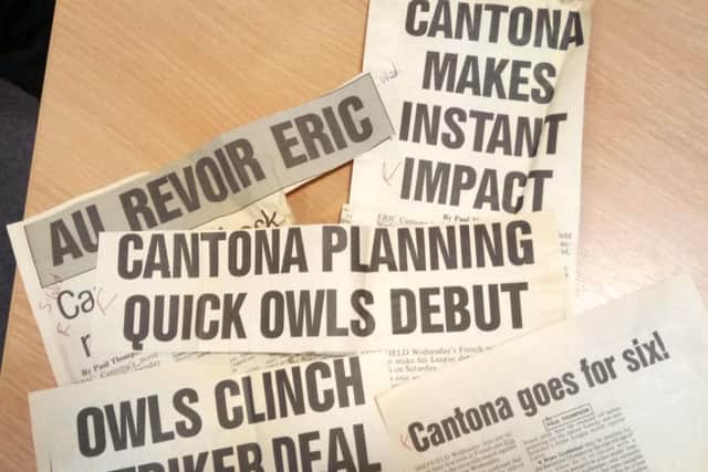 Some of The Star's Cantona headlines.