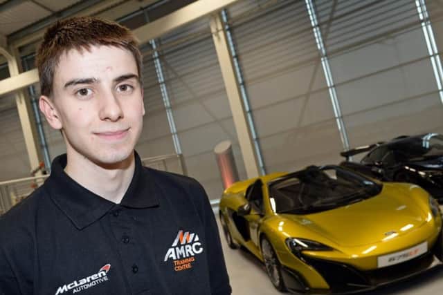 Ian said the apprenticeship was a 'fantastic opportunity'
