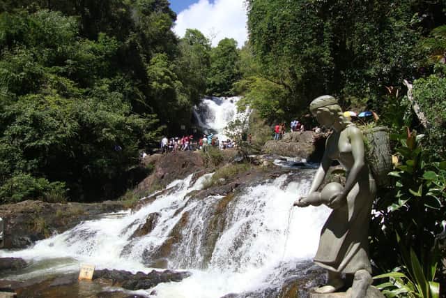 Datanla waterfall in Vietnam. Photo: Wikimedia Commons/Pinus