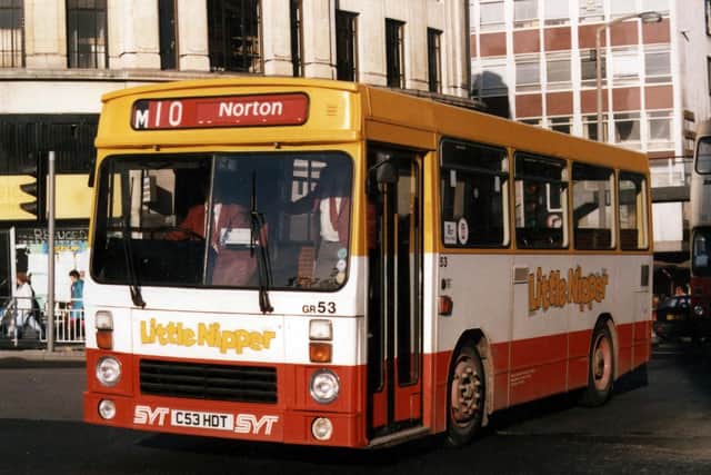 A Little Nipper bus heading for Norton.