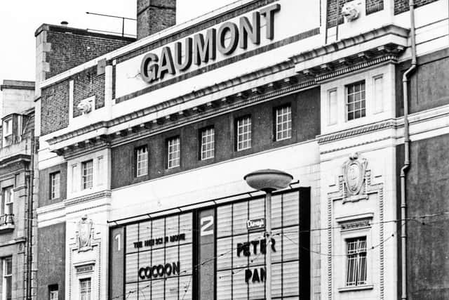 The Gaumont in Barker's Pool, shortly before its closure in 1985.
