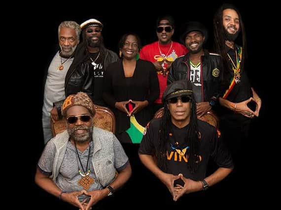 Bob Marley's sound machine The Wailers on a 14 date UK tour playing Legend - the biggest selling reggae album of all time.
