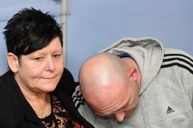 The family made an emotional appeal to reporters at a press conference today. Picture: Andrew Roe