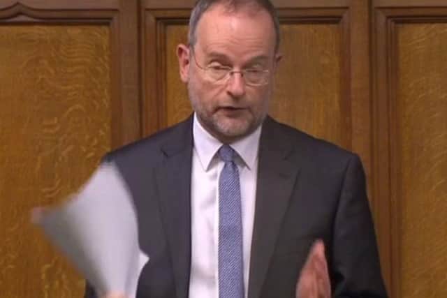 Sheffield Central MP Paul Blomfield said he has been warning the Government about this since 2014. Picture: Parliament TV
