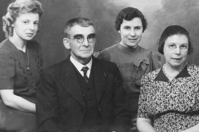 Thora Bond (centre) with her father George, mum Mabel and siblings Esme and Alan (Marie Caley)