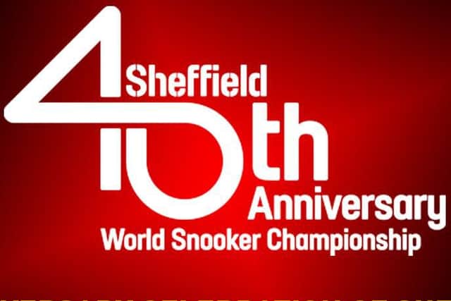 This year marks the 40th anniversary of snooker's World Championship first being staged at the Crucible Theatre in Sheffield