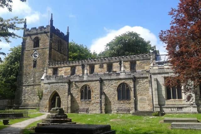 St James' Church in Norton where Sir Francis Chantrey is buried