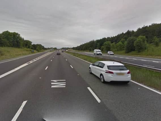 Junction 37 of the M1. Google Street View