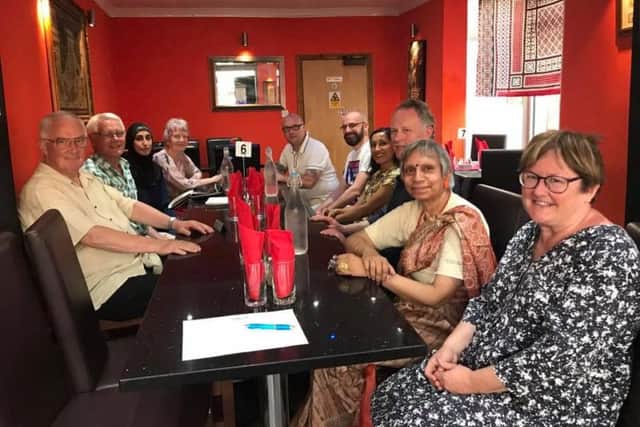 A dinner to denounce terrorism was conducted in Sheffield last night