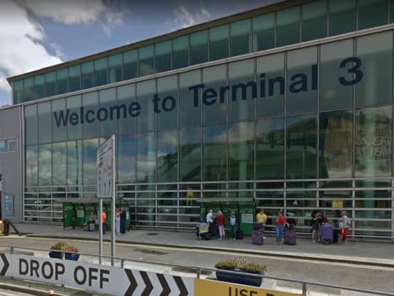 Manchester Airport Terminal 3. Google Street View
