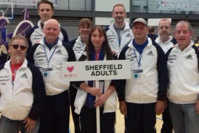 Sheffield's adult team at the British Transplant Games
