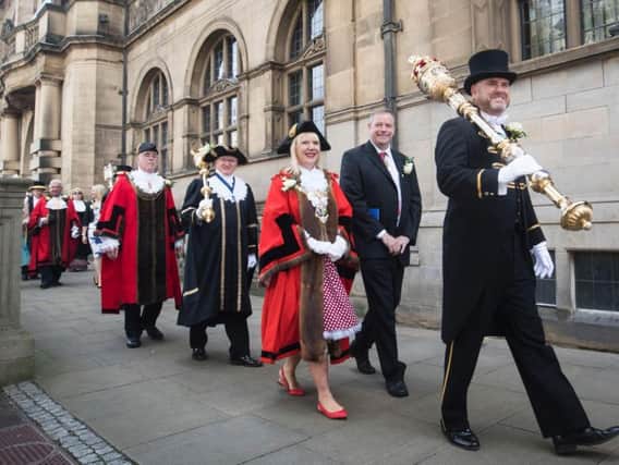 Mayor's parade through Sheffield - Credit: Danny Lawson/PA Wire