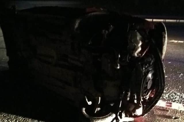 A police probe is underway into a collision on the A1 in Doncaster last night