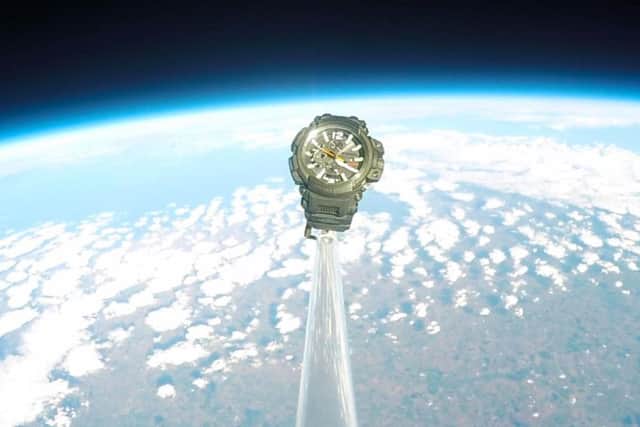 G-SHOCK launch watch into space for a galactic mission to test the worlds toughest timepiece
