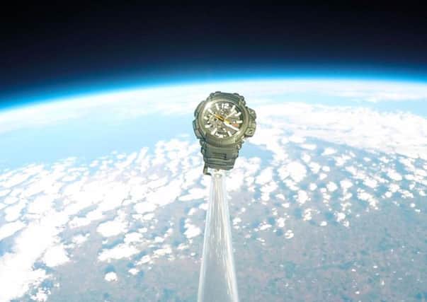 G-SHOCK launch watch into space for a galactic mission to test the worlds toughest timepiece